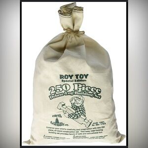 260. KIDS Roy Toy Special Edition Deluxe Log Building Set - 250+ Pieces‎